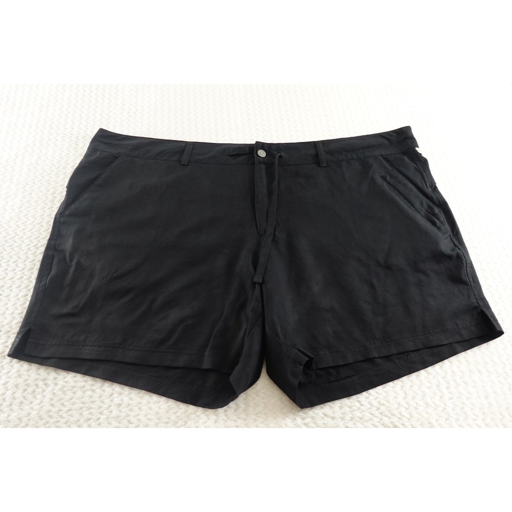 Magellan Outdoors Chino Short Black Hiking Walking Women's 3XL